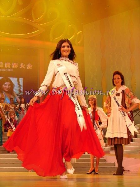 Turkmenistan_2008 Ashgabat, Elvira Kasthanova at Miss Global Beauty Queen Photo Henrique Fontes, Globalbeauties.com