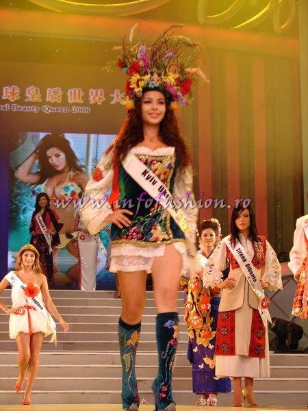 Ukraine_2008 Kiev, Alona Sarana at Miss Global Beauty Queen Photo Henrique Fontes, Globalbeauties.com