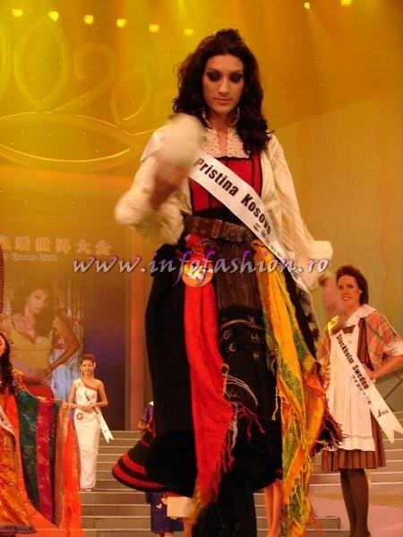 Kosovo_2008 Pristina, Florinde Marashi at Miss Global Beauty Queen Photo Henrique Fontes, Globalbeauties.com