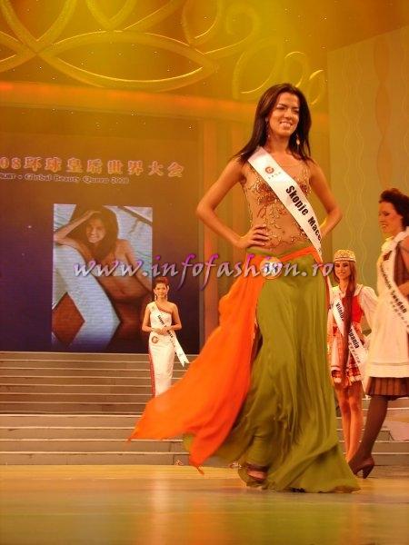Macedonia_FYRO_2008 Skopje, Ivana Veljanoska at Miss Global Beauty Queen Photo Globalbeauties.com