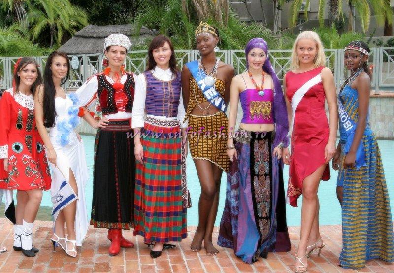 Zimbabwe_2005 National Costume & Group Photos at Miss Tourism World