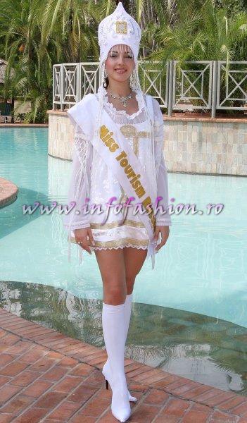 Russia_2005 Elena Potana at Miss Tourism World in Zimbabwe, Harare