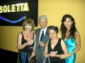 Ramona Badescu, parintii si Corina Chiriac la restaurantul `Isoletta`