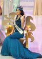 China Sanya: Winner Miss World 2007 Miss China, Zhang Zilin, 1st r.up Miss Angola Micaela REIS and 2nd r.up Miss Mexico Carolina Moran Gordillo