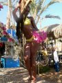 Laurette Atindehou Photoshooting Dream Beach Top Model of The World 2008 