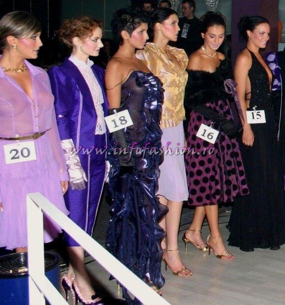 M_&_ Designeri Rita Muresan la Model of the World Romania in Club Bamboo Infofashion Platinum Ag