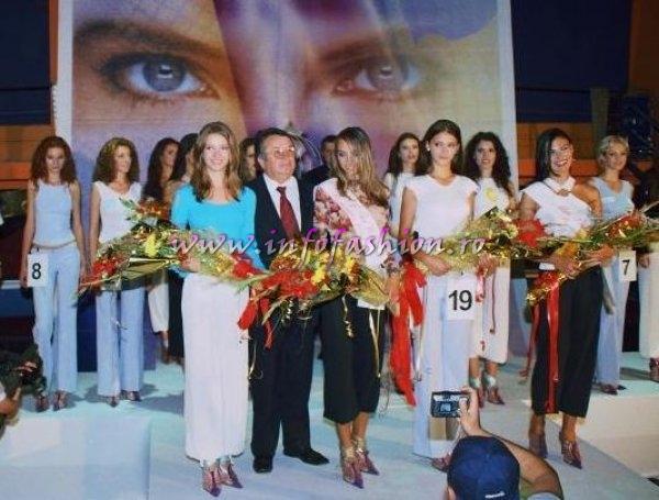 Finala Model of the World Romania 2003 (Pitesti): Carmen Codrean, Stefan Mihailescu, Adana Pasca, Diana Nica, Andreea Cojocaru