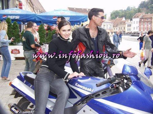 Moto 2003-Romania Caravana Miss Tourism Europe (Bull Bikers Brasov)
