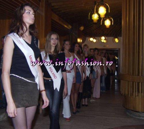 Evenimente cu concurentele de la Miss Tourism Europe-2003 la Hotel Silva Busteni