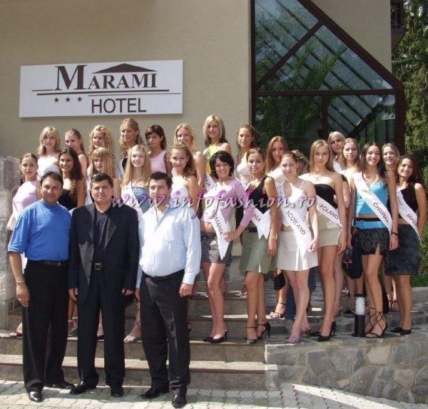 2003-Visit at Hotel Marami Sinaia - Miss Tourism Europe 