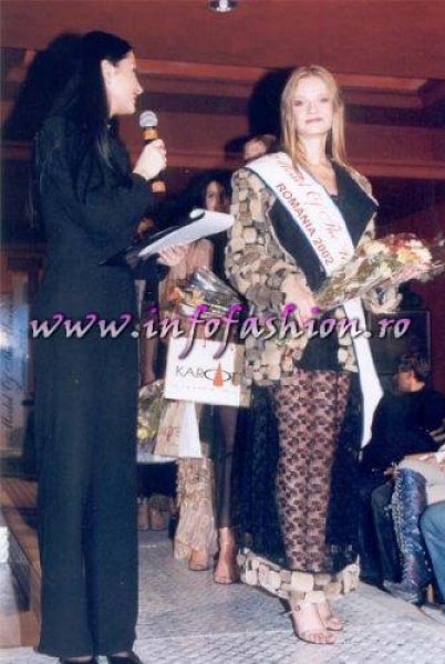 Model of the Universe 2002 unde Andra Corina Stanescu a fost desemnata sa reprezinte Romania la Finala Internationala din Turcia