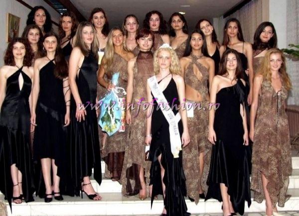 Polina Mitu La Miss Tourism World Romania 2002 Focsani /Infofashion Platinum Ag P_174CM