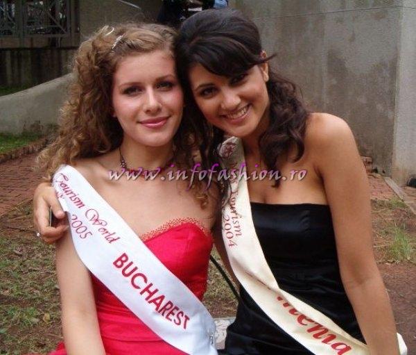 Madalina Draghia 2005 Shopping & Visit in Harare at Miss Tourism World Zimbabwe 