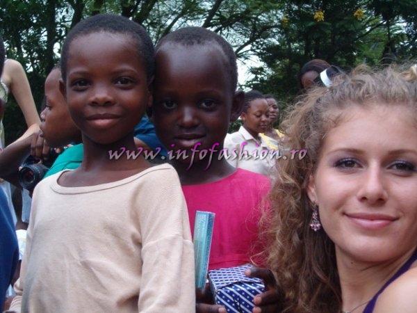 2005-Shopping & Visit in Harare at Miss Tourism World Zimbabwe (Madalina Draghia, Bucuresti) 