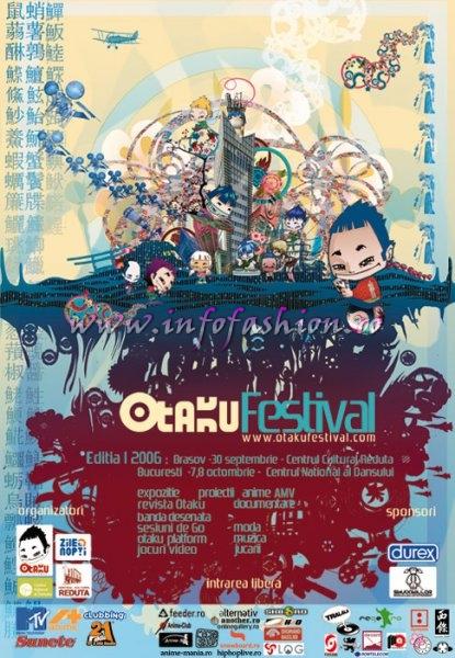 Benzi desenate (manga) si animatii japoneze (anime) OTAKU Festival cu Gojira, Rancha & Flow, Bully, AKM visuals, Mono and Nita