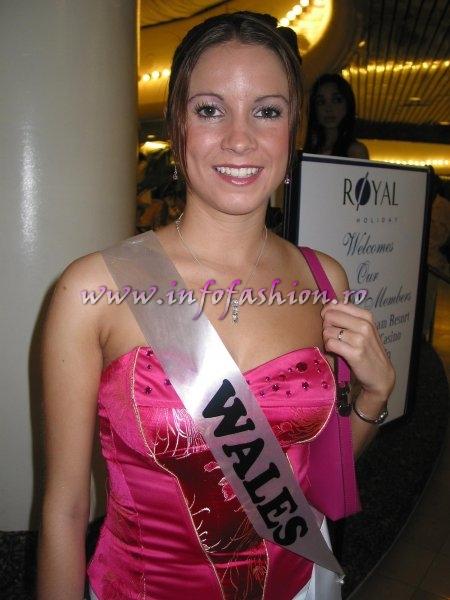 Wales- Natalie Ayling at Miss Intercontinental 2006 Bahamas