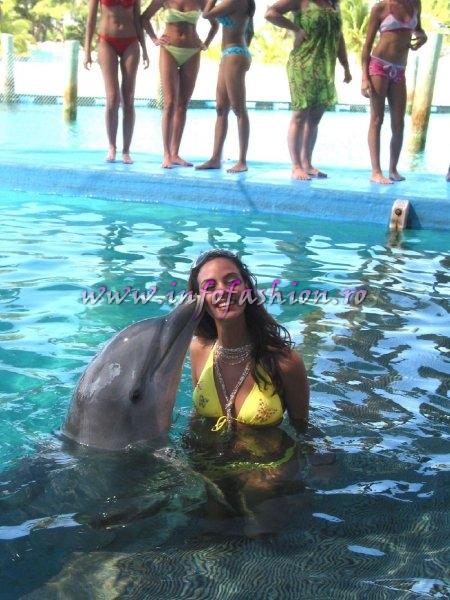 Dolphin Encounters Bahamas and Miss Intercontinental 2006 (Photo:Oana Georgescu)