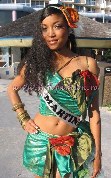 Martinique- Sarasvati Luthbert at Miss Intercontinental 2006 Bahamas