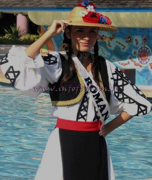 Roxana Curelea (costum creat de Ana Zdravcu) la Miss Intercontinental 2006 (Photo Oana Georgescu) 