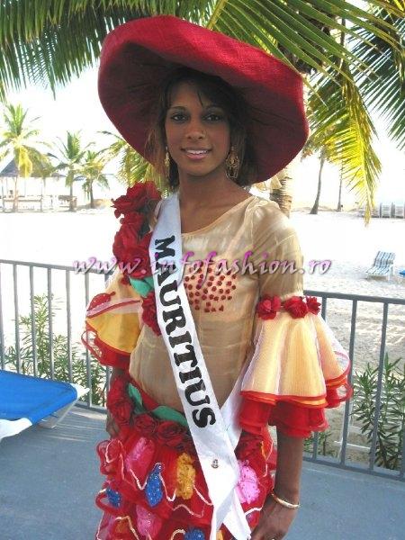 Mauritius- Melody Selvon at Miss Intercontinental 2006 Bahamas