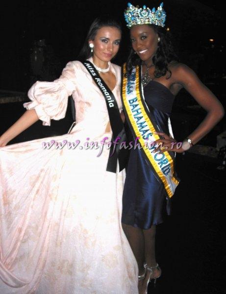 Roxana Curelea at Miss Intercontinental 2006 (Photo Oana Georgescu)