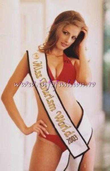 Alina Ciorogariu (descoperita la Busteni)(8) din Sibiu, cea care a triumfat in Venezuela, patria frumusetii, la Miss Tourism World-2003