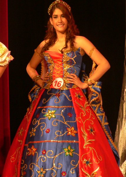 Peru- Emma Luisa Mejia Venegas at Final Miss Young International in Taiwan OCT. 2007