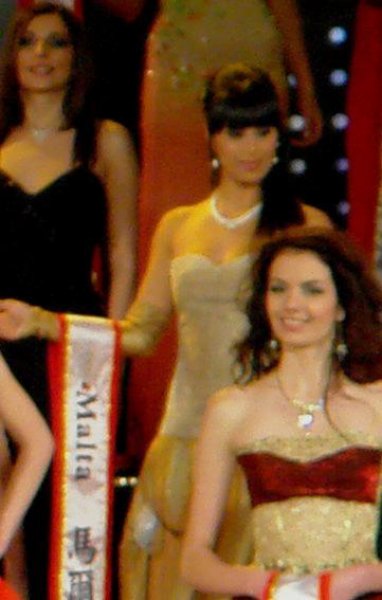 Malta-Sharon Richard at Miss Bikini World 2006 in Taiwan