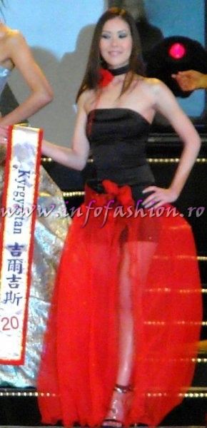 Kyrgyzstan-Altynai Ismankulova at Miss Bikini World 2006 in Taiwan