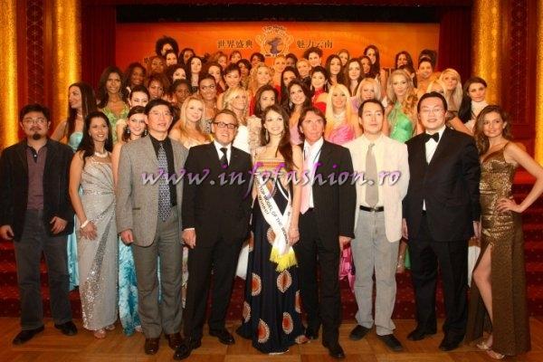 Charity Event at Top Model of the World in Beijing - Liana Donea at right side (Photo: WBO)