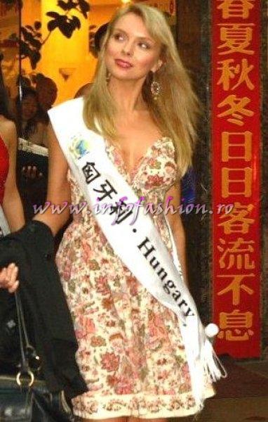 Hungary-Renata Toth at Top Model Of The World 2007 China (Photo: Detlev Helmerich)
