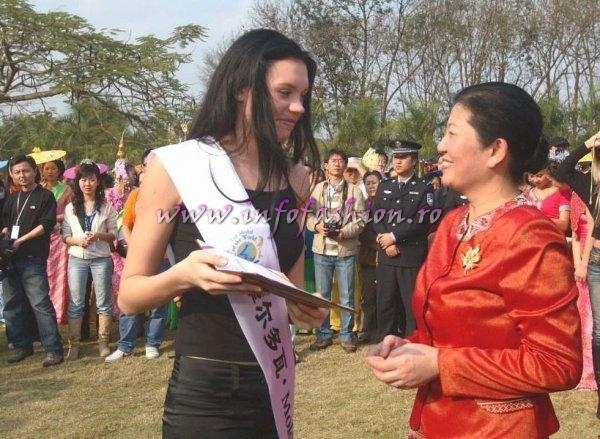 Moldova Rep, Rodica Sisianu la Top Model of the World 2007 China, Kunming, Yunnan