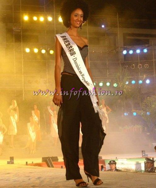 Dominican Republic-Moralma Rodriguez Cruz at Top Model Of The World 2007 (Photo: Detlev Helmerich)