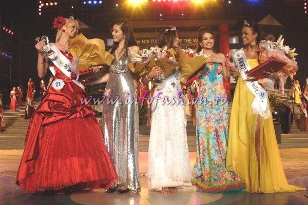 1st. runner up Philippines Michelle De Leon at Top Model Of The World 2007 China, Kunming, Yunnan