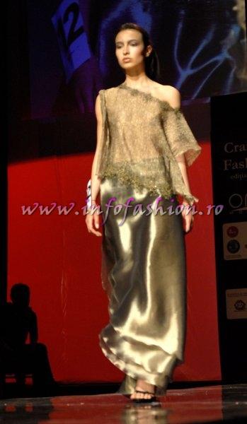 Designer Natalia Vasiliev, prezentare moda Craiova Fashion 2007 colectia rochii de seara