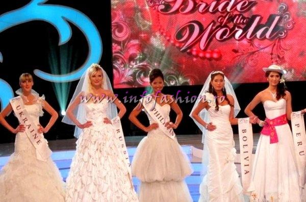BRIDE OF THE WORLD 2010 Philippines- Maria Luisa Beltran, Winner, 1st ru Bolivia, 2nd ru Ukraine