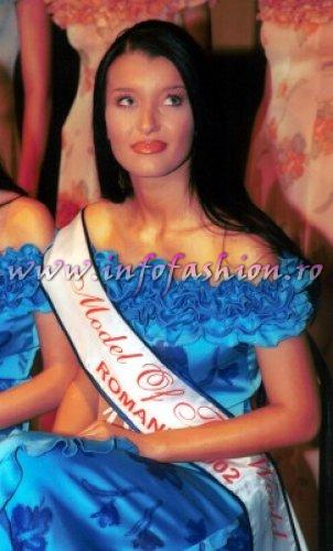 Mihaela_Tudor, castigatoarea Model of the World Romania Bucuresti 2002 (Why Not), va participa la Finala Mondiala din Liban