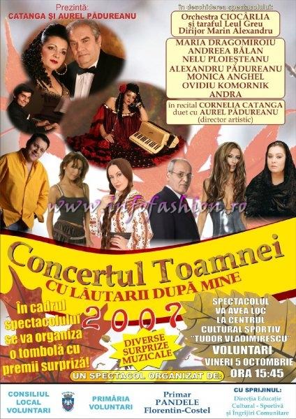 Who`sWho_CP_Cornelia Catanga si Aurel Padureanu prezinta spectacolul `Concertul Toamnei: Cu lautarii dupa mine`
