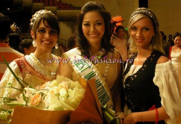 Taiwan Miss Young International 2007 Best National Costume: Winner Thailand, 1st r- Taiwan & 2nd r- Ecuador