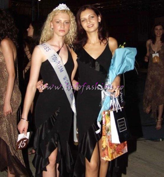 Colectia Valentina Zisu, rochii de seara la Miss Tourism World Romania 2002 