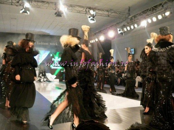 BFW NOV. 2007 Catalin Botezatu Haute Couture `Funeral`la Bucharest Fashion Week