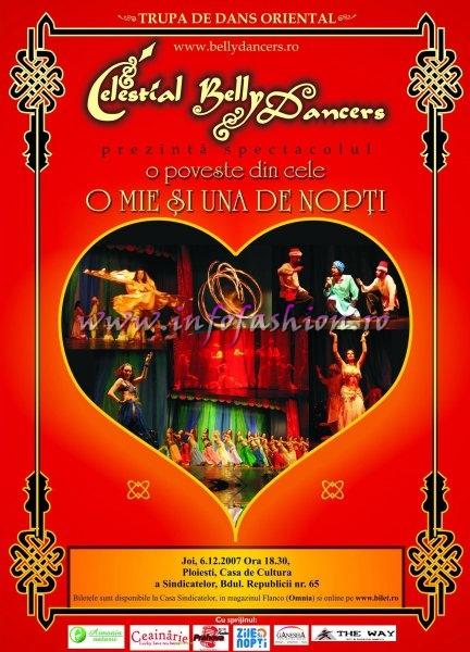 Dans_2007 Celestial BellyDancers Magia dansului oriental intr-un spectacol de exceptie in Ploiesti si Bucuresti `O poveste din cele o mie si una de nopti` 