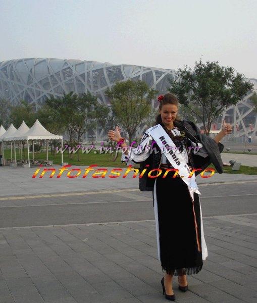 Andrada Costina Fliundra a reprezentat Romania la Miss Friendship International 19 oct- 9 nov. in China 
