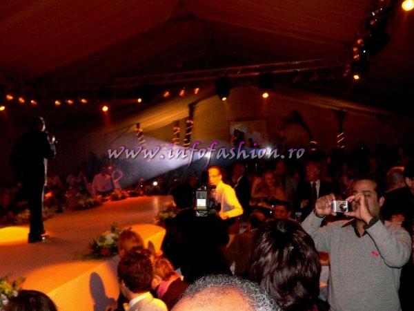 Keith Tynes (Ex- Platters), international Singer from Miami at Top Model of the World 2007 Egypt