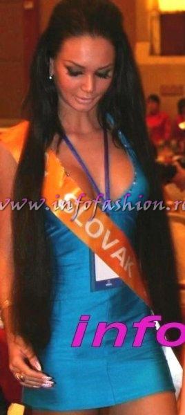 Slovakia_2009 Sabina Ovariova, Top 10 Miss Europe in China International Beauty & Model Festival