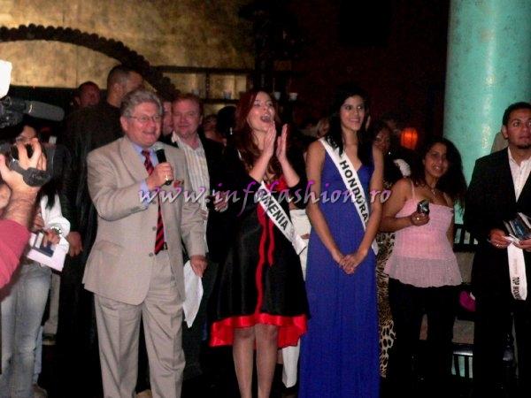 The General Manager of Steigenberger Al Dau Beach Hotel anounce the Winner of Talent Contest Top Model of the World 2008