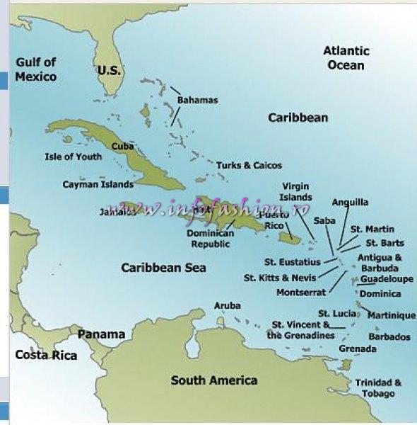 Caribbean_ Area Map, Flag, National Days, Photo Gallery Beauty Pageant Miss, Models Contest