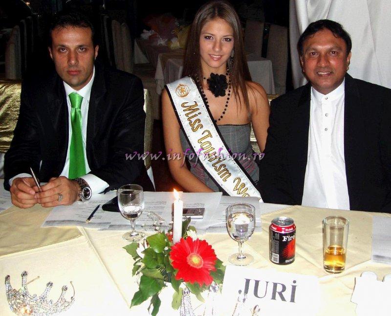 Alina Ciorogariu in juriu la Miss Internet WWW Africa, Asia, Europe in Turcia Antalya 2005