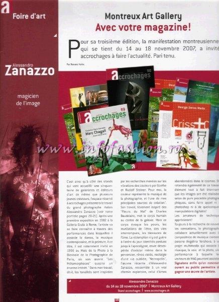 Romania- Alessandro Zanazzo (Italy) special guest Infofashion.ro, Professor of Photography - Temple Art University Rome