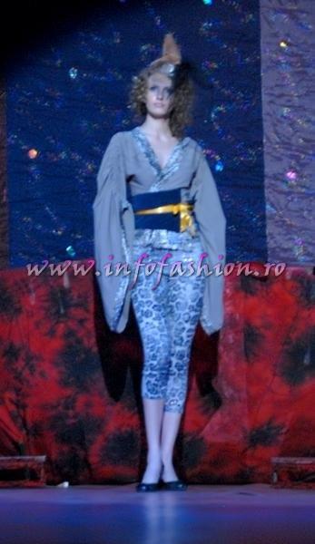 Loredana Barbu la Finala Miss Intercontinental & Top Model of The World Romania, outfit by Andreea Ionescu